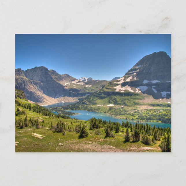 Is & Snö | Glacier National Park, Montana Vykort (Framsida)
