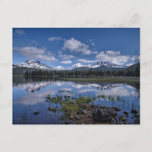 Is & Snö | Sparks Lake, Oregon Vykort (Framsida)