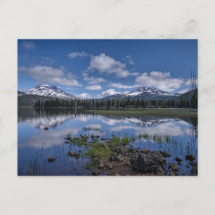 Is & Snö   Sparks Lake, Oregon Vykort
