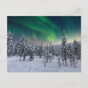 Is & Snö Vinterlandskap, Finland Vykort