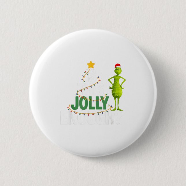 Is This Jolly Enough Funny Christmas Tree Lights H Knapp (Framsida)