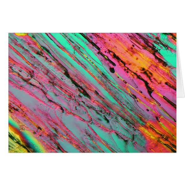 Is under mikroskopet hälsningskort (Framsidan Horizontal)