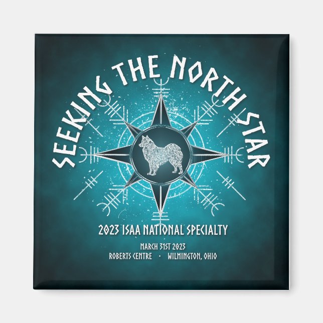 ISAA-specialitetsmagnet 2023 Magnet (Framsidan)