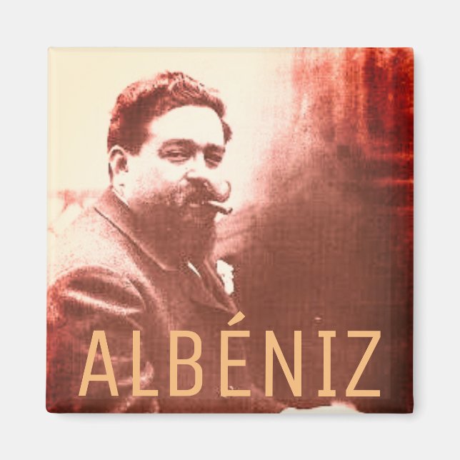 Isaac Albéniz Magnet (Framsidan)
