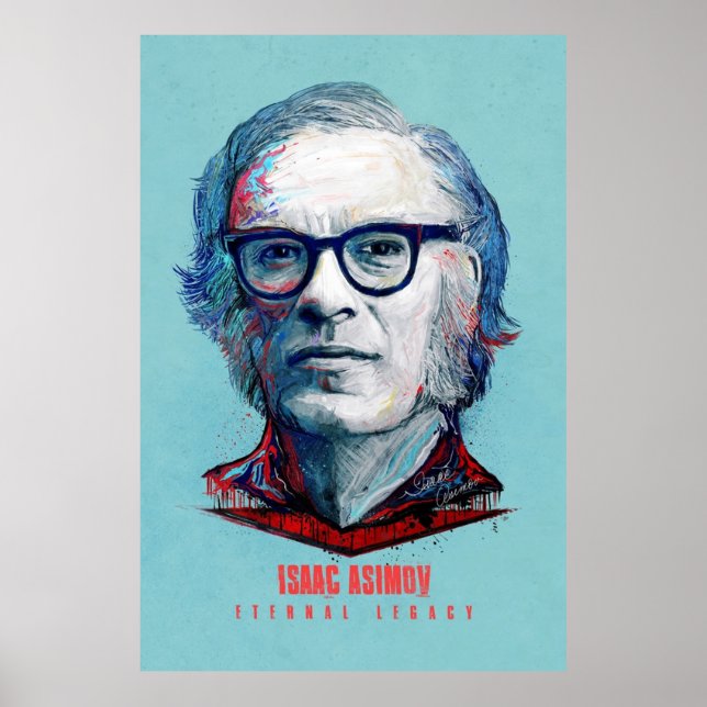 Isaac Asimov EInternal Legacy Poster (Framsidan)