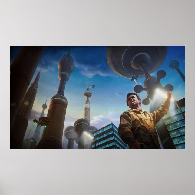 Isaac Asimov Foundation Poster (Framsidan)