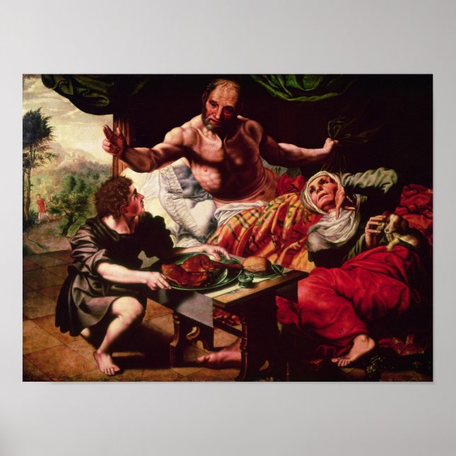 Isaac Blessing Jacob Poster (Framsidan)