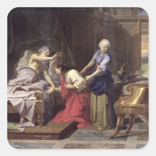 Isaac Bluting Jacob, 1692 Fyrkantigt Klistermärke