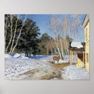 Isaac Levitan- mars Poster