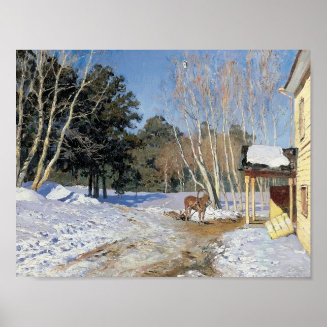 Isaac Levitan- mars Poster (Framsidan)