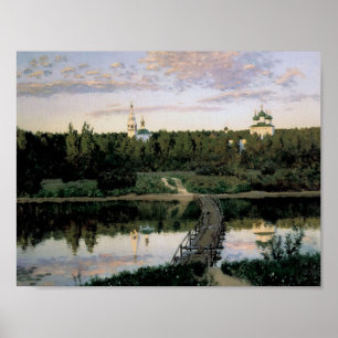 Isaac Levitan- Quiet cloister Poster