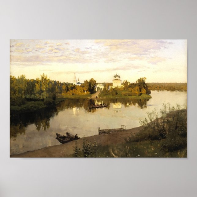 Isaac Levitan-Vesper chimes Poster (Framsidan)