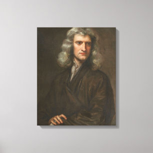 Isaac Newton Canvastryck