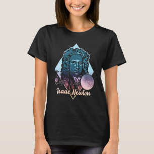 Isaac Newton Gravitation Fysiker Fysik Vetenskap T Shirt