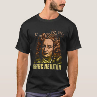 Isaac Newton Gravitation Physicist Physics Science T Shirt