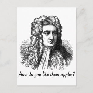 Isaac Newton - Hur gillar du dem? Vykort