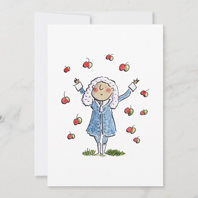 Isaac Newton Inbjudningar (Framsida)