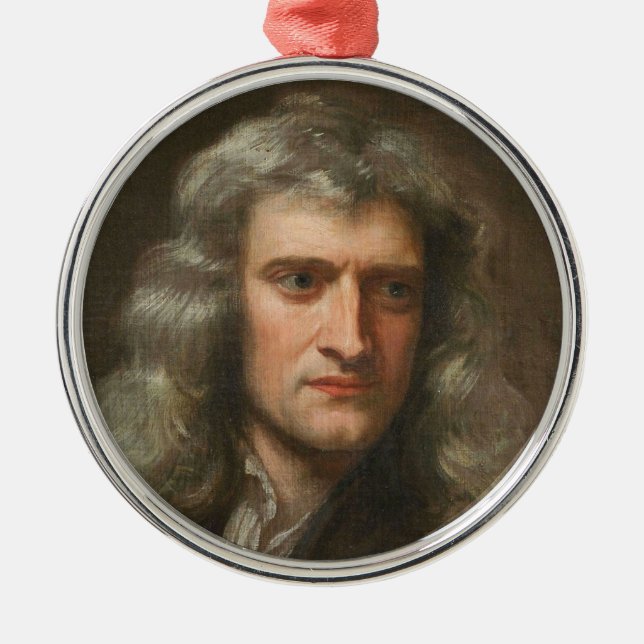 Isaac Newton Julgransprydnad Metall (Framsidan)