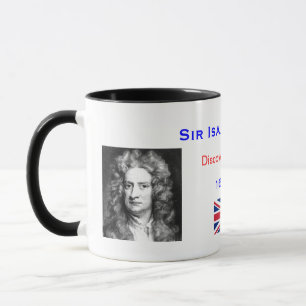 ISAAC NEWTON-kaffe Mugg