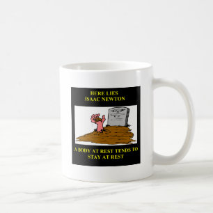 Isaac Newton skämt Kaffemugg