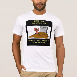 Isaac Newton skämt T-shirt