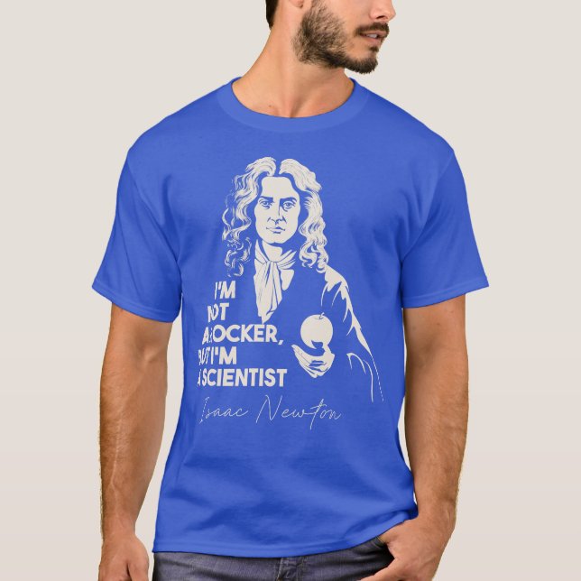 ISAAC NEWTON T SHIRT (Framsida)