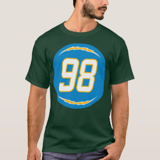 Isaac Rochell Number 98 Jersey Los Angeles Charger T Shirt
