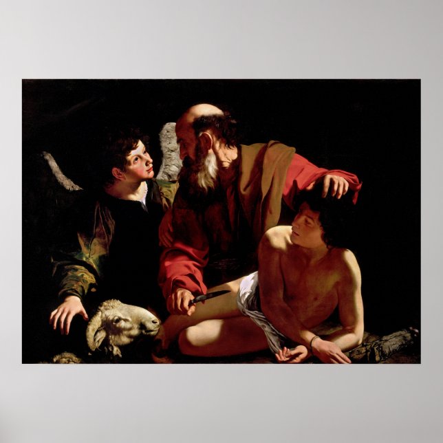 Isaacs uppoffring poster (Framsidan)