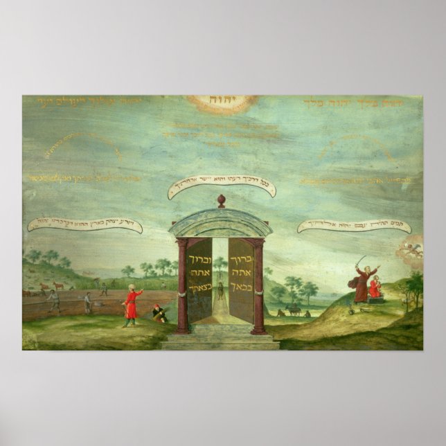 Isaacs uppoffring poster (Framsidan)