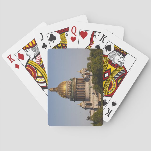 Isaacskatedralen, från floden Neva Casinokort (Baksidan)