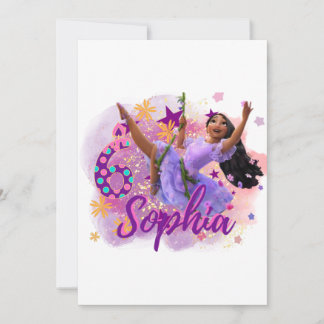 Isabela Encanto Anpassningsbar Birthday Card