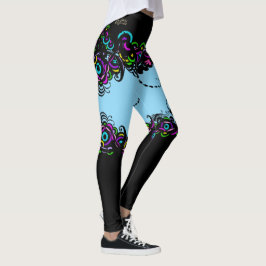 Isabella Blue LeggingsLeggings Leggings