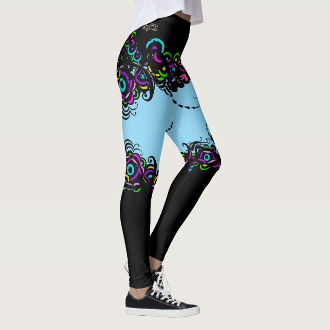 Isabella Blue LeggingsLeggings Leggings (Höger)