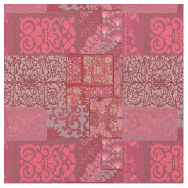 Isabella Burgundy Red Tyg