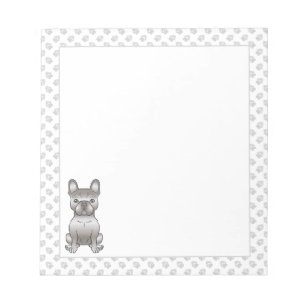 Isabella French Bulldog / Frenchie Söt Hund & Tass Anteckningsblock