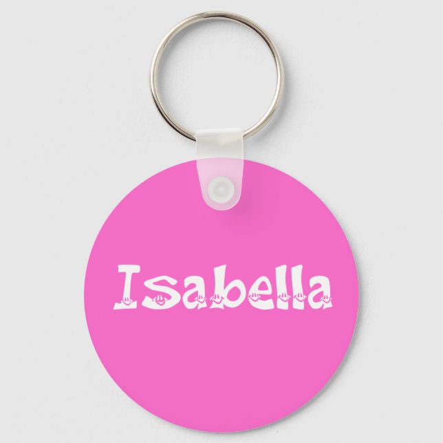 Isabella Keychain Nyckelring (Framsida)