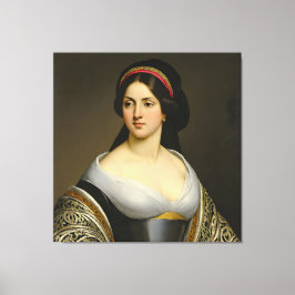 Isabella Marie Rousseau Fine Art Womans Porträtt Canvastryck