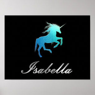 Isabella namn - välj färg poster