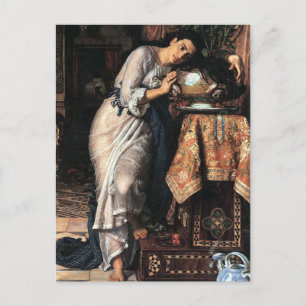Isabella och Potten Basil av William Hunt Vykort