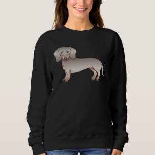 Isabella Och Tan Slätpälsad Dachshund Hund Design T Shirt