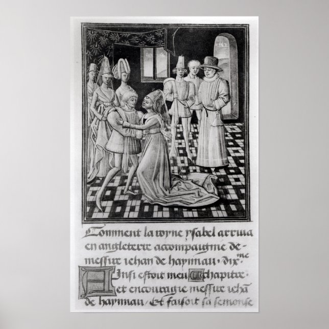 Isabella of Frankrike, Queen of England Poster (Framsidan)