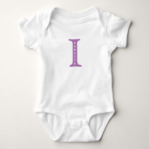 Isabella Personlig Baby Onesie T-shirt Lila