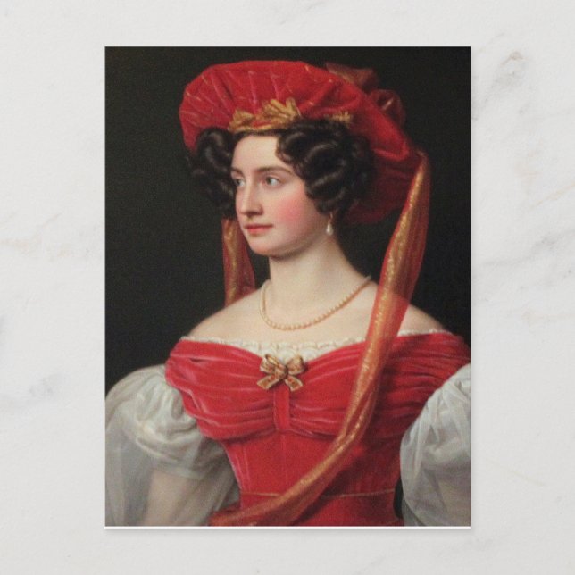 Isabella von Trauffenkirchen-Egenberg Vykort (Framsida)