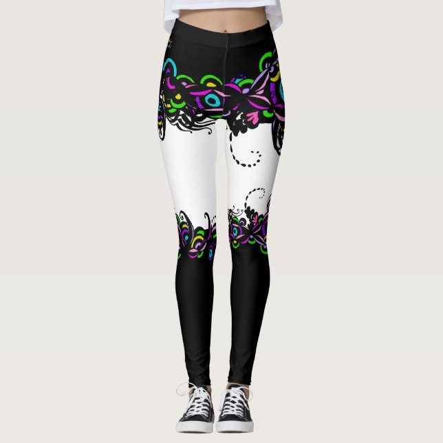 Isabella White Leggings (Framsida)