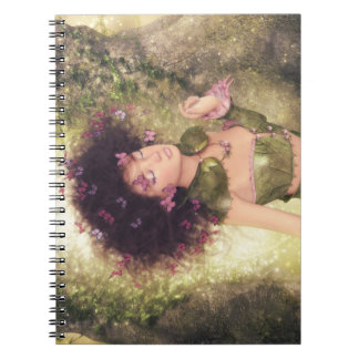 Isabelle älvaanteckningsbok anteckningsbok med spiral