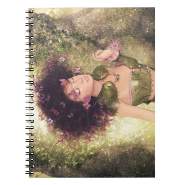 Isabelle älvaanteckningsbok anteckningsbok med spiral (Framsidan)