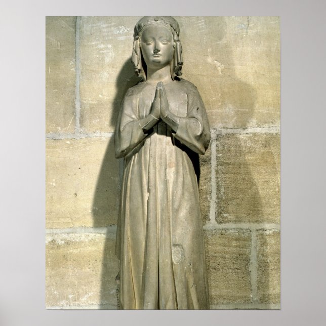 Isabelle of Frankrike (1292-1358) c.1304 (sten) Poster (Framsidan)