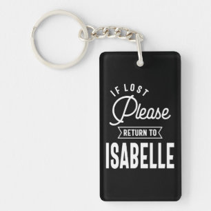 Isabelle Personlig Namn Birthday Gift