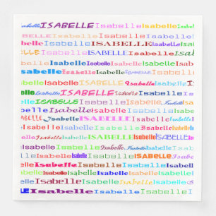 Isabelle Text Design II Pappersservett