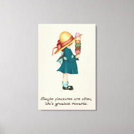 Isabels Ice Cream Canvastryck